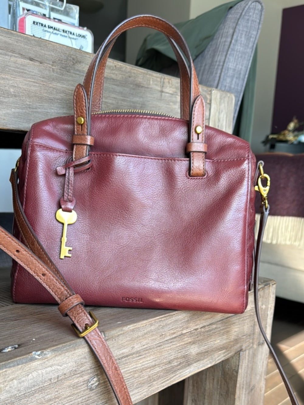 Fossil Sydney satchel